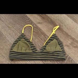 Boys + arrows stripe bikini top only